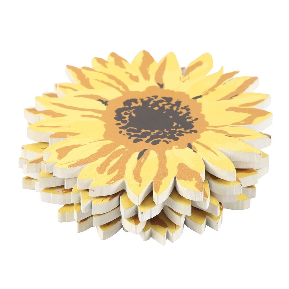 Something Different - Sunflower Onderzetter Set - Multicolours